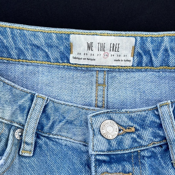 Free People Denim mini skirt, size 28 - Picture 2 of 2